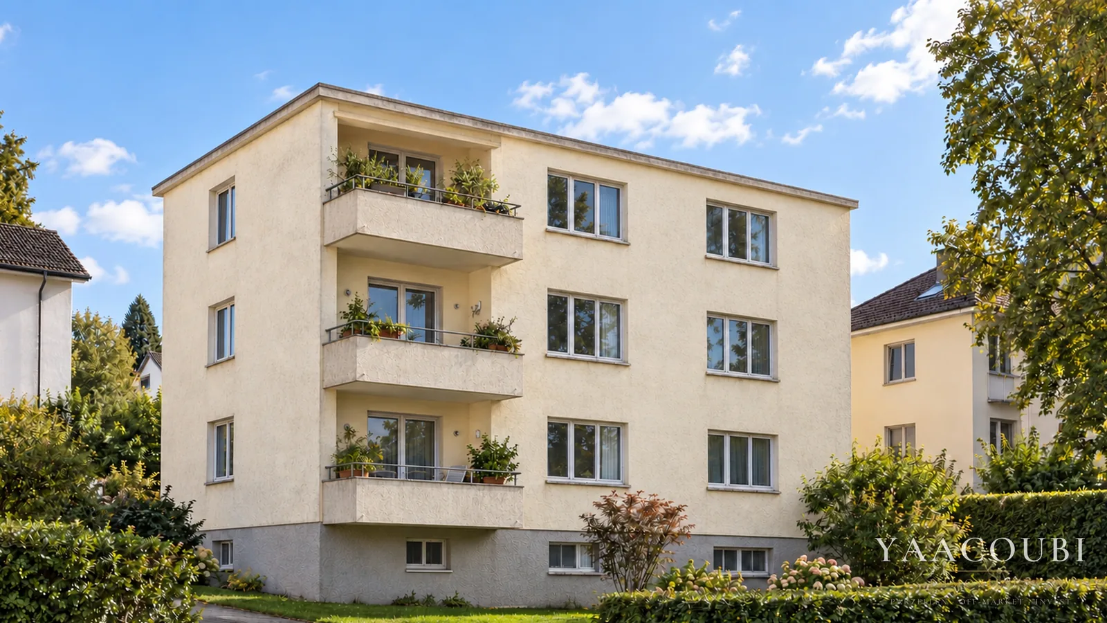Mehrfamilienhaus — Heute