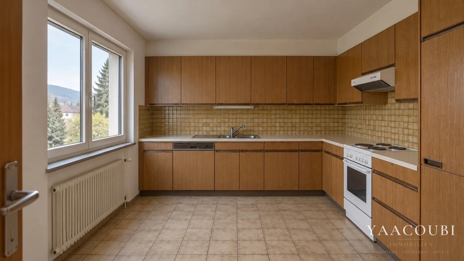 Küche einer Wohnung, Heute