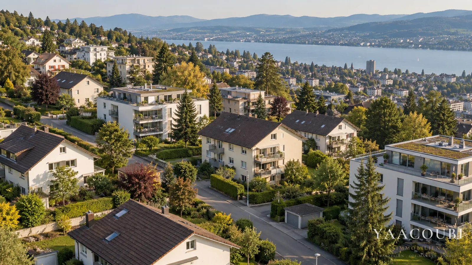 Wohnquartier am Zürichsee